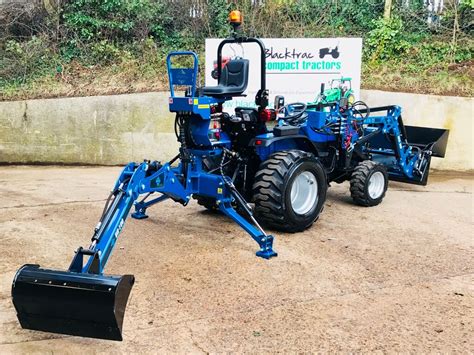 farm tractor with mini digger|Compact Tractors .